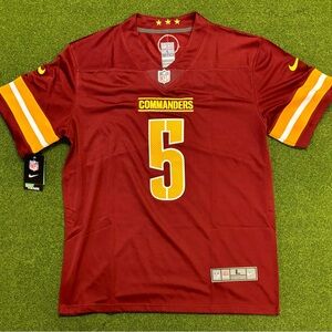 Jayden Daniel’s Washington Commanders Jersey Size Large Brand New